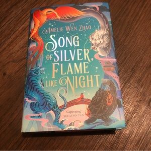 Illumicrate SIGNED Song of Silver Flame like Night by Amelie Wen zhao